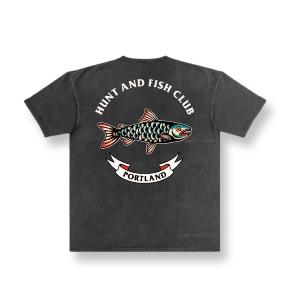 Salmon Graphic T-shirt