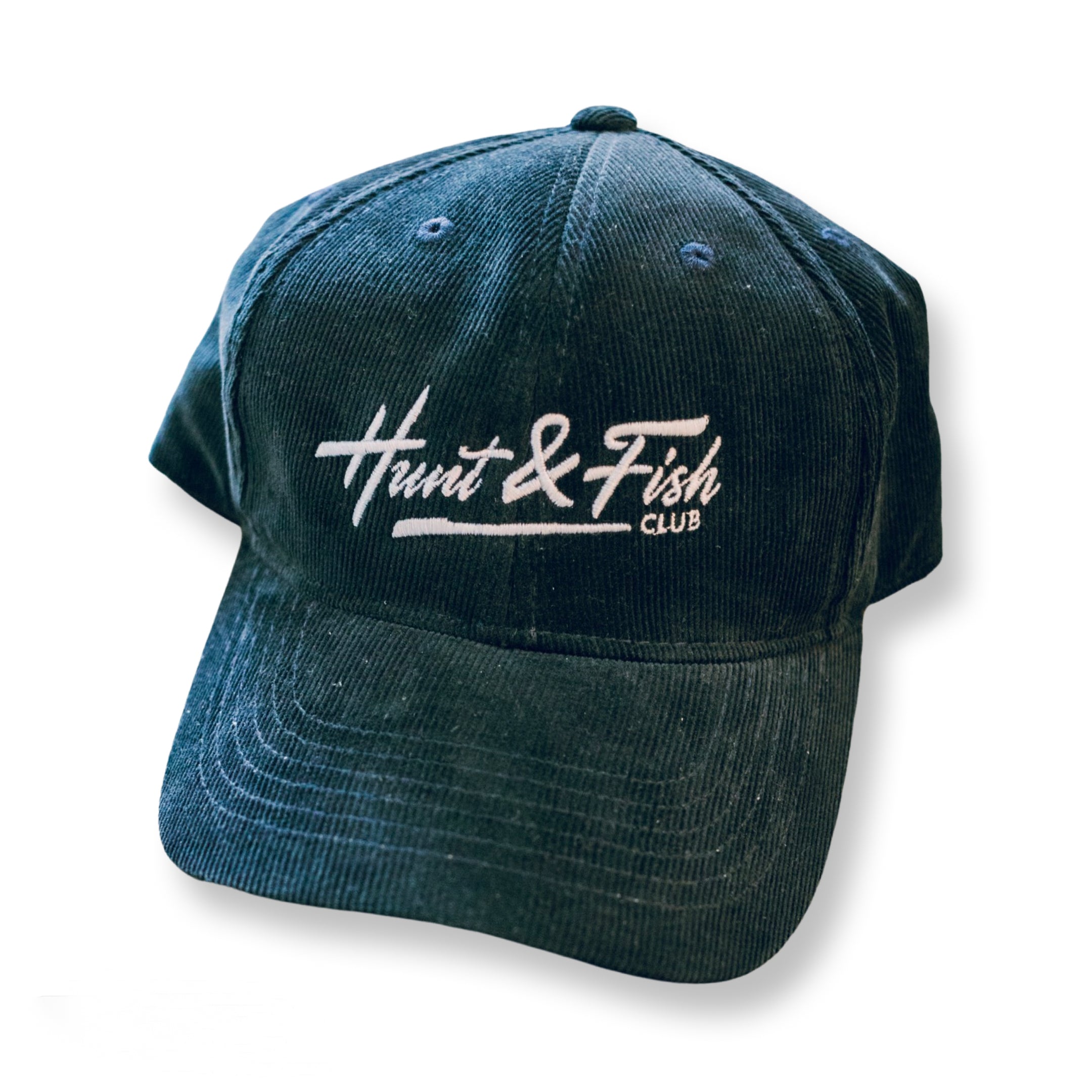 Navy Corduroy Adjustable Cap