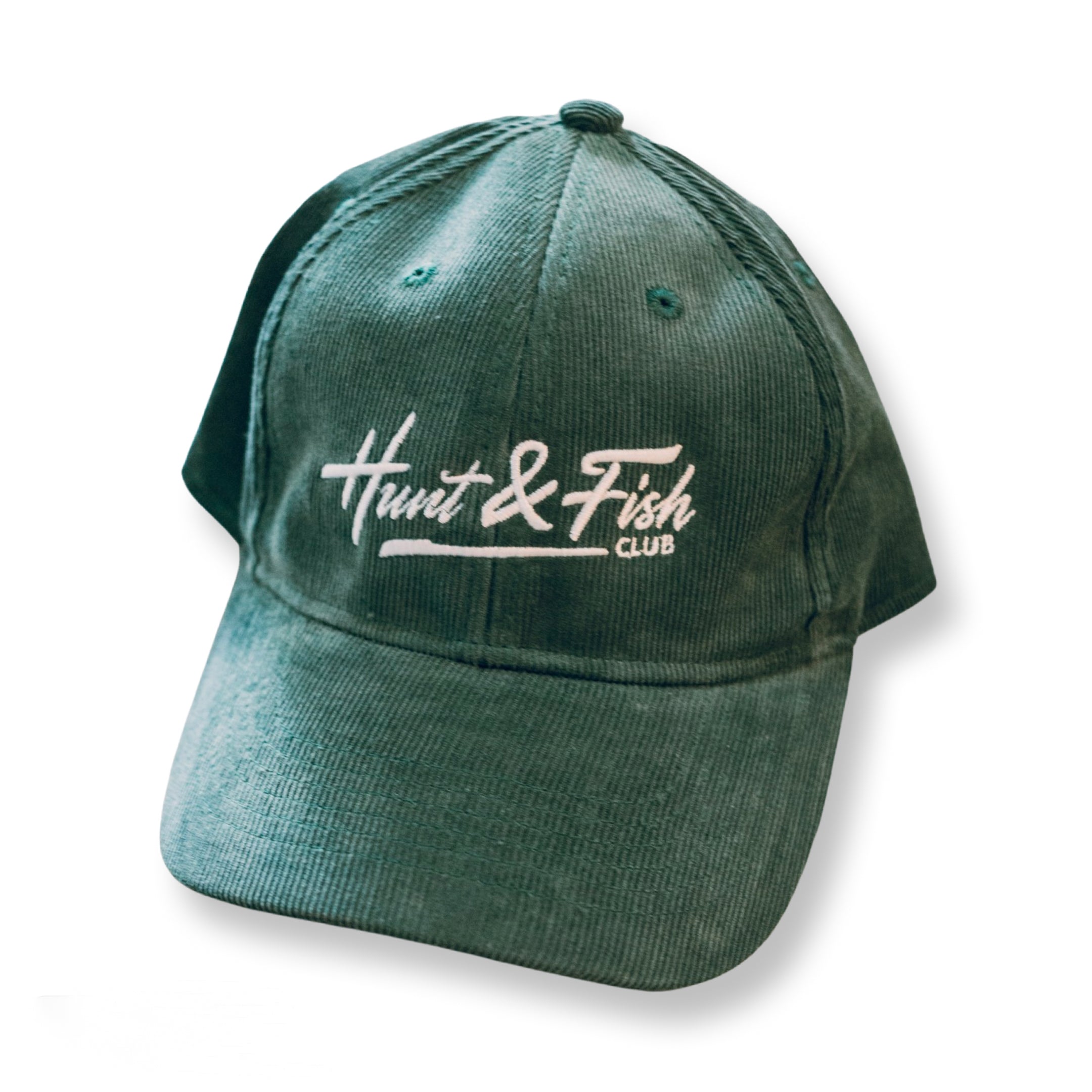 Forest Green Corduroy Adjustable Cap