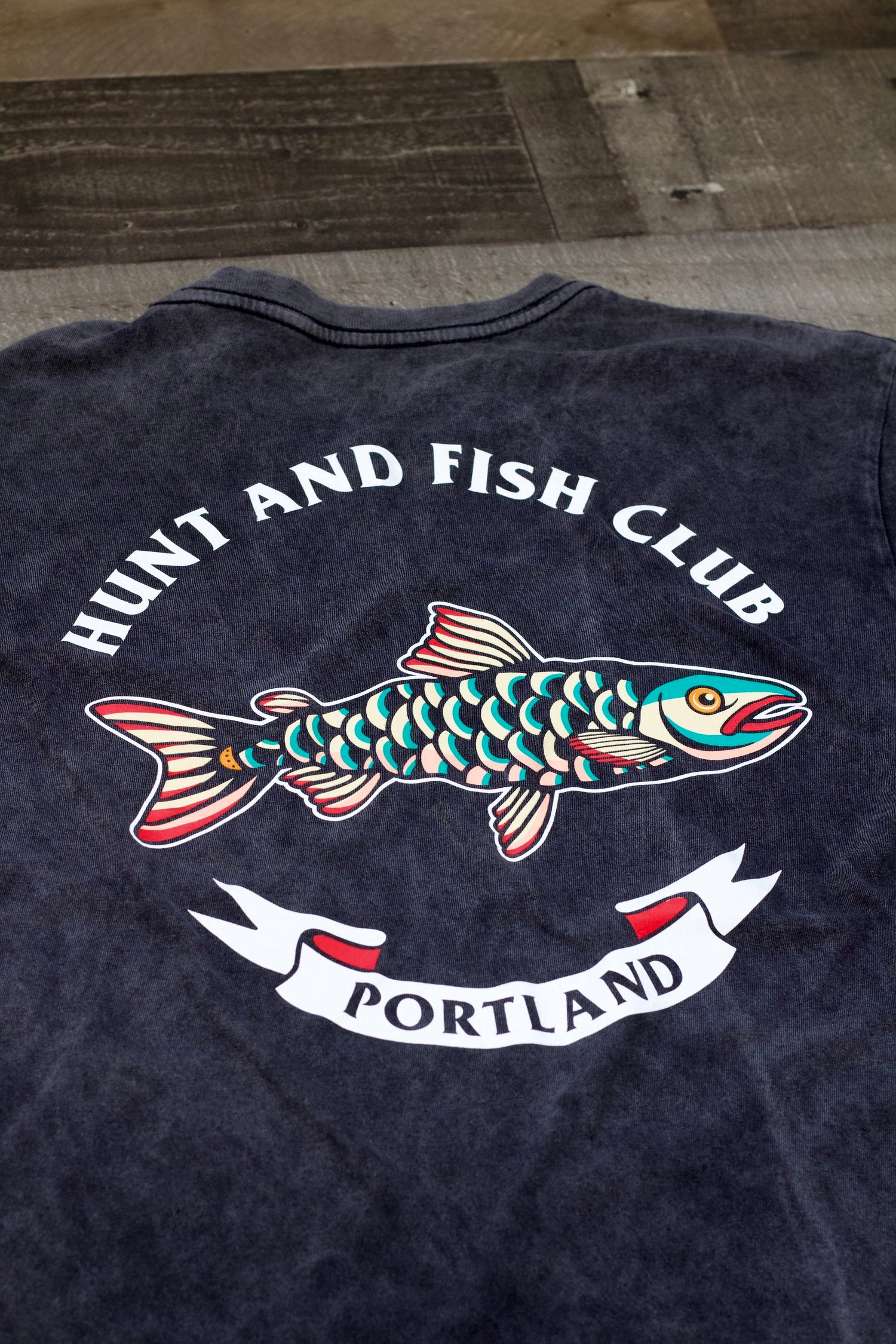 Salmon Graphic T-shirt