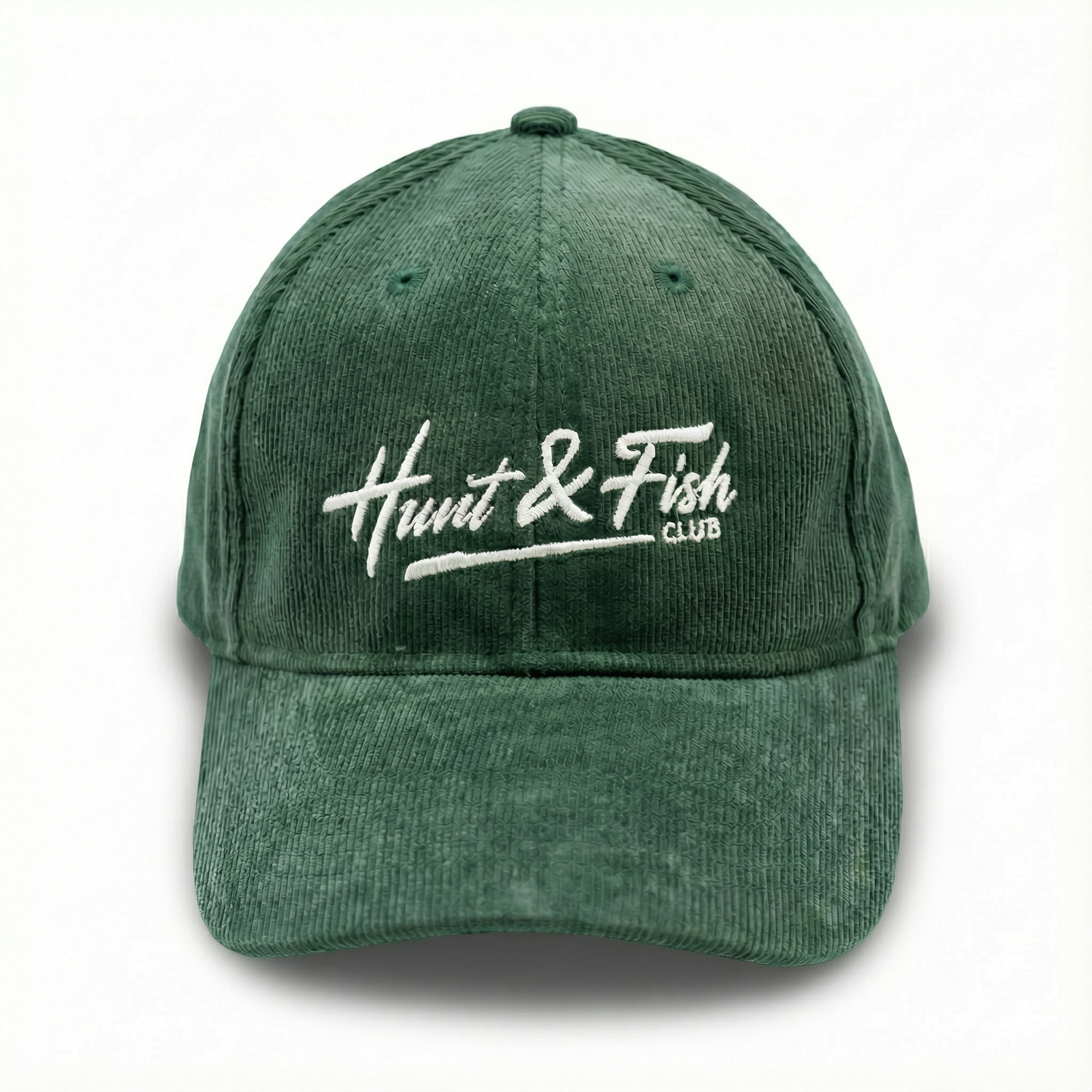 Forest Green Corduroy Adjustable Cap